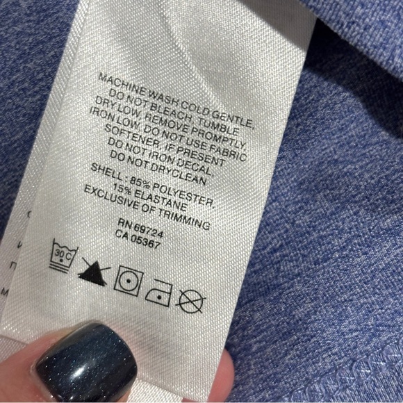 COLUMBIA Womens Omni-Wick Short Sleeve T-Shirt Top Blue Size XL - Picture 5 of 10